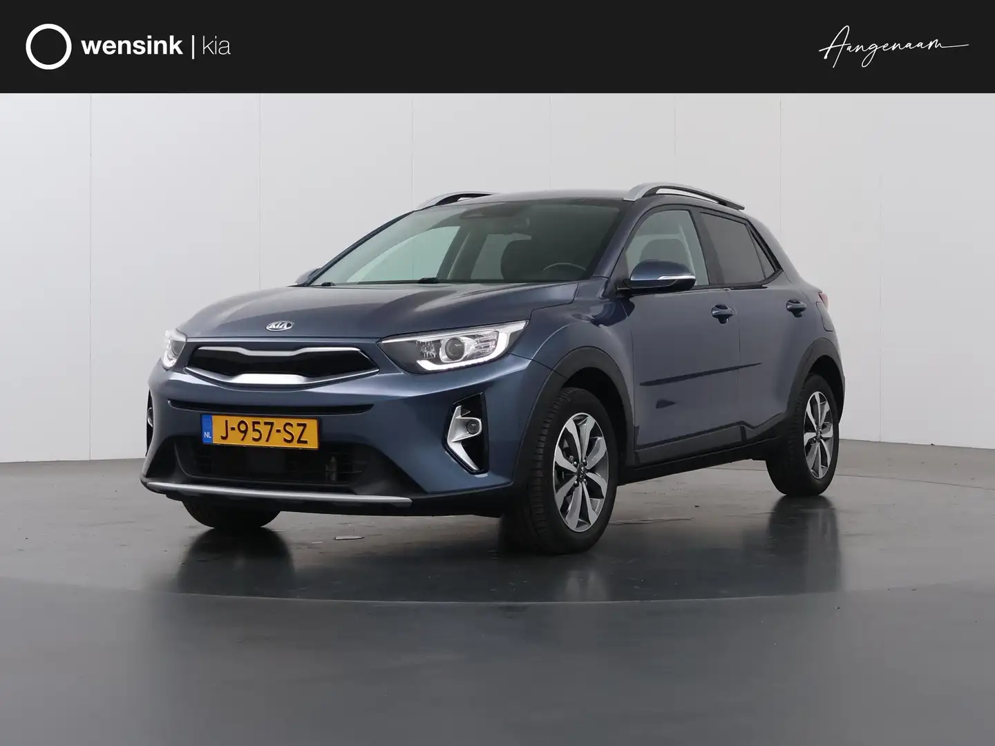 Kia Stonic 1.0 T-GDi MHEV DynamicPlusLine | Navigatie | Parke Blau - 1