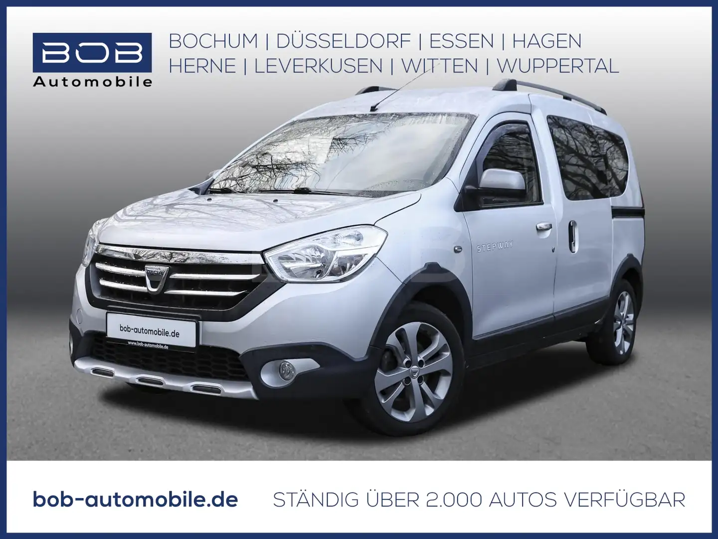 Dacia Dokker Stepway TCe 115 *1.Hd*ALLWETTER*NAVI*PDC* Gri - 1