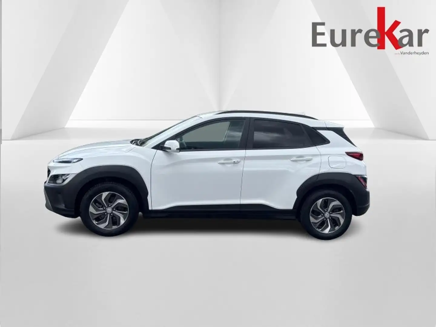 Hyundai KONA 1.6 GDi Hybrid Boite Auto Blanc - 2