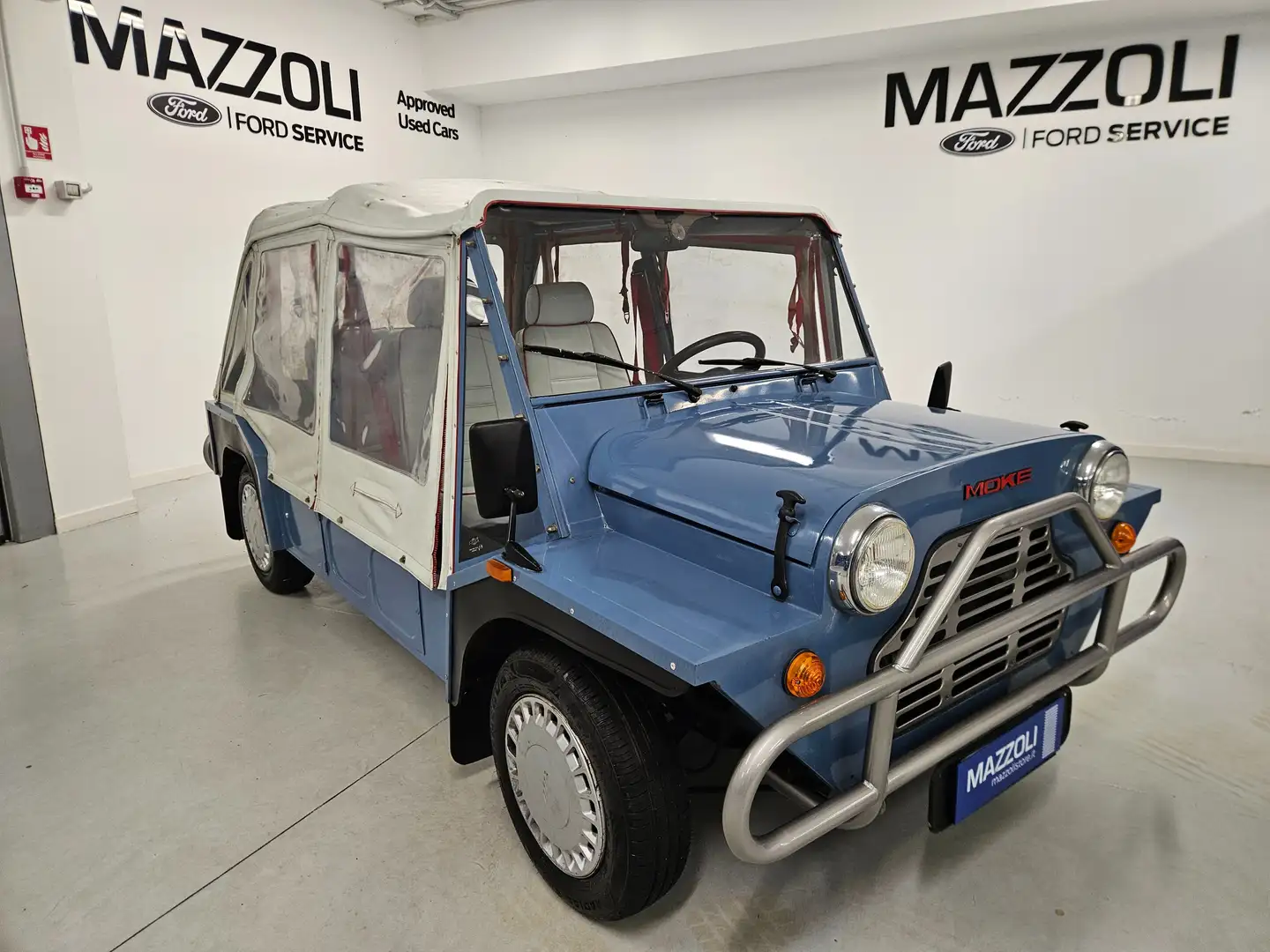 Austin Mini Moke Blauw - 1