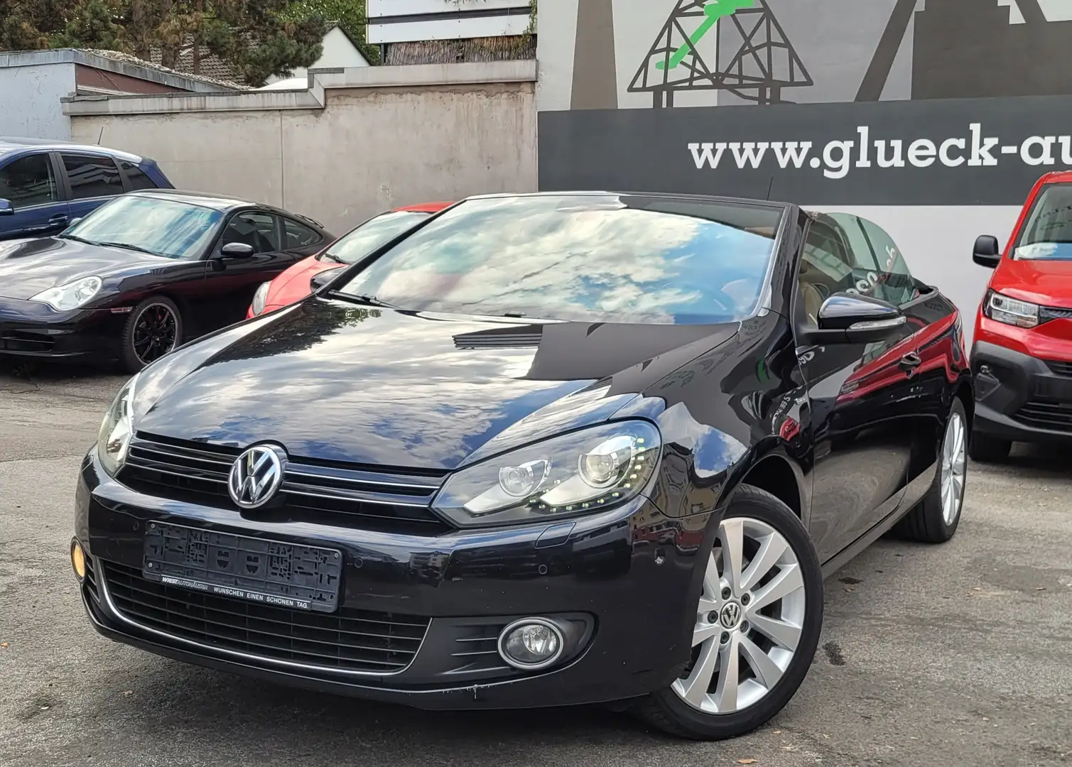 Volkswagen Golf Cabriolet 1.4 TSI DSG Life*Leder*Xen*LED*Navi*17"*Kamera*SH Noir - 1