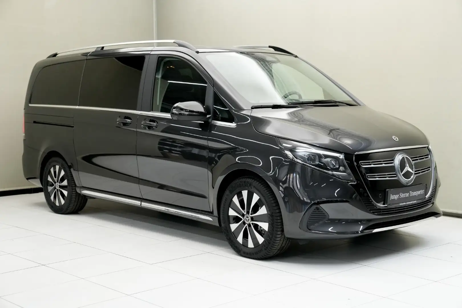 Mercedes-Benz EQV 300 AVANTGARDE Lang SpurH ACC Sport KlimaA Gris - 2