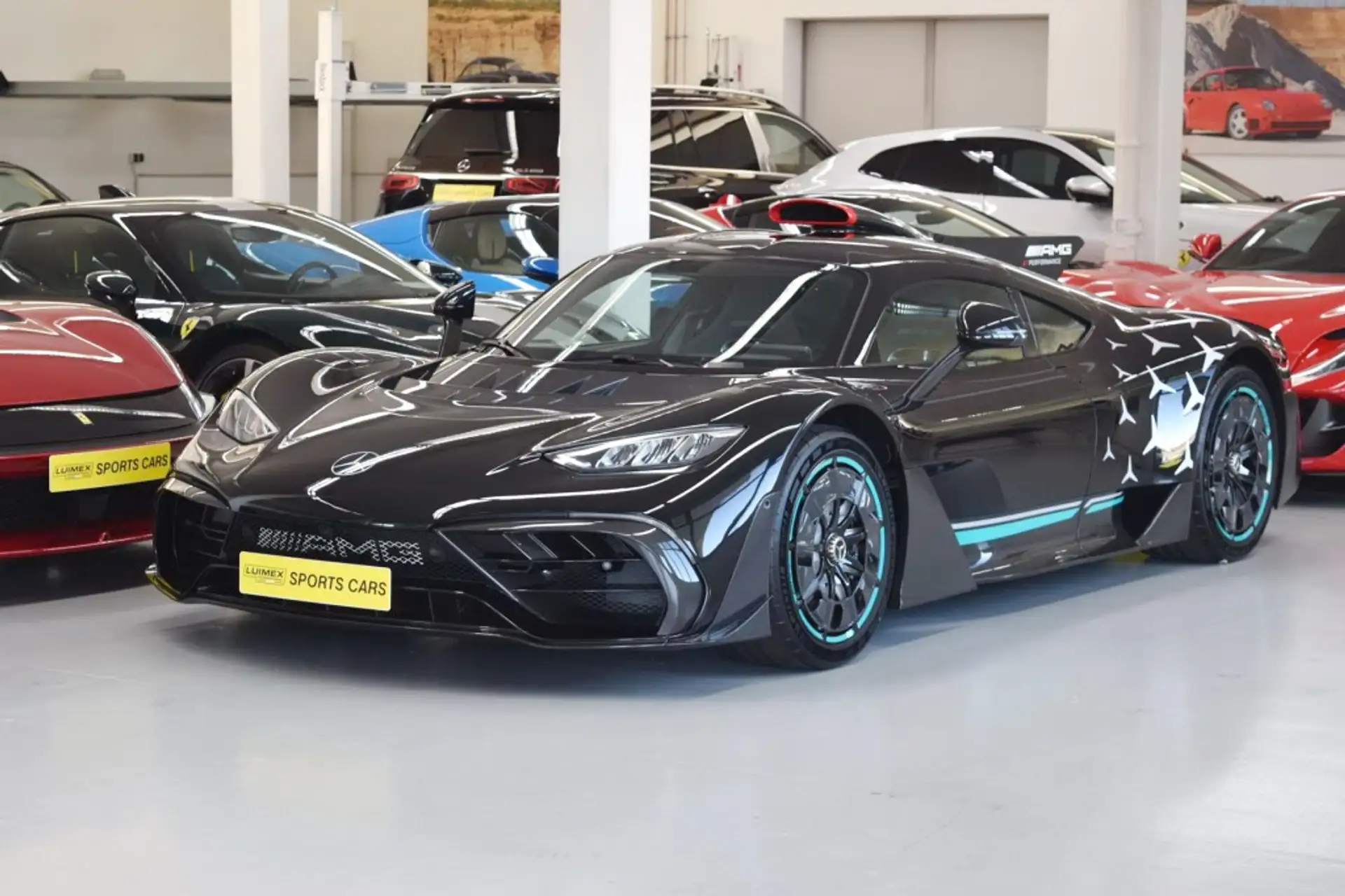 벤츠 ONE Hypercar 2025 검정 사진 1