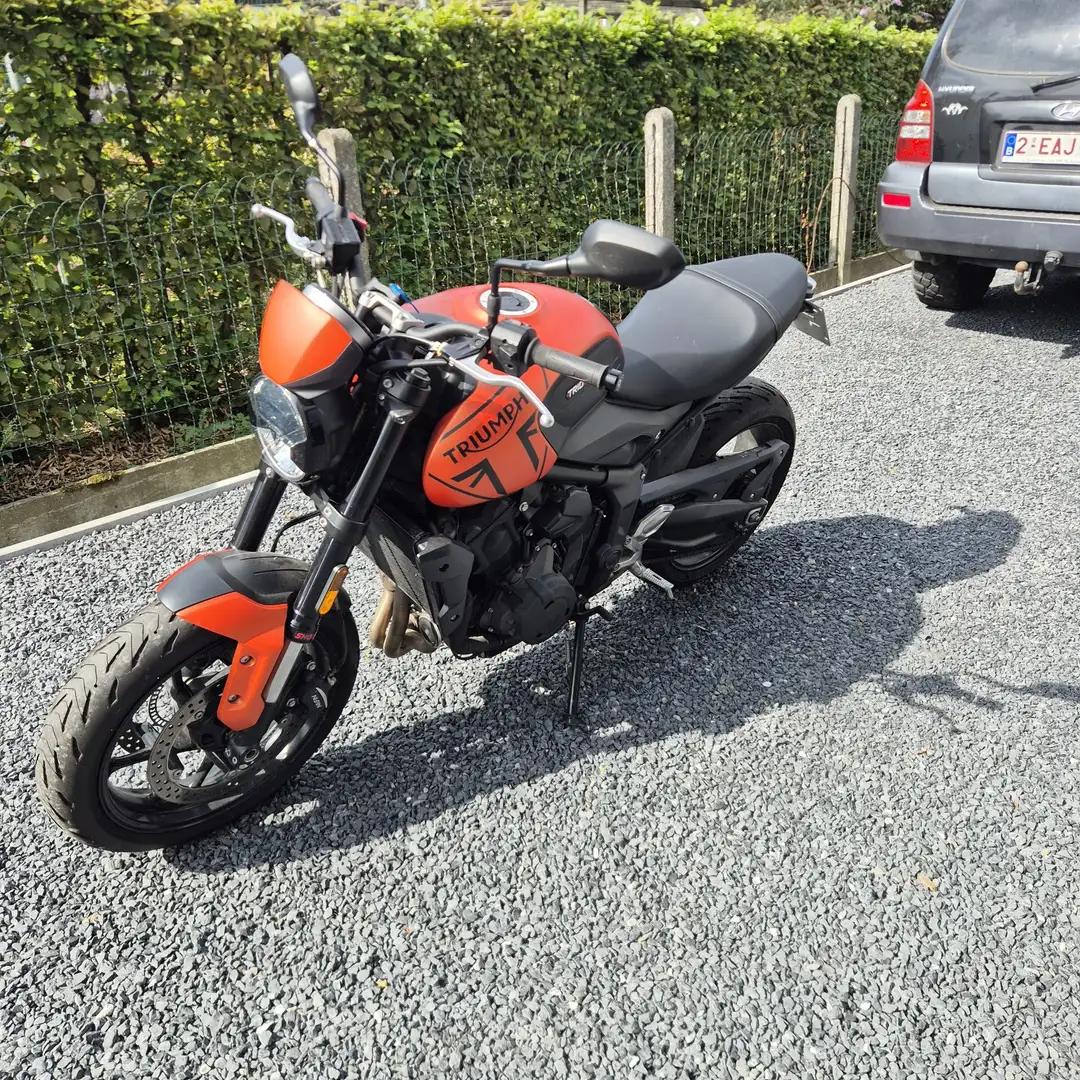 Triumph Trident 660 baja orange Orange - 2