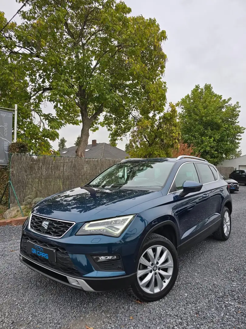 SEAT Ateca Dsg-1.6Tdi-Navi-Carplay/Camera-Virtual Dash-Led Bleu - 2