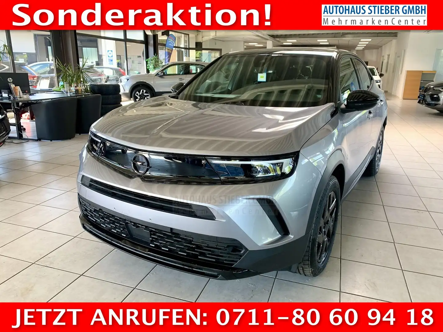Opel Mokka-E GS SHZ+LKZ+RFK+EPH 1.2 Turbo 130 AT8 Grey - 1