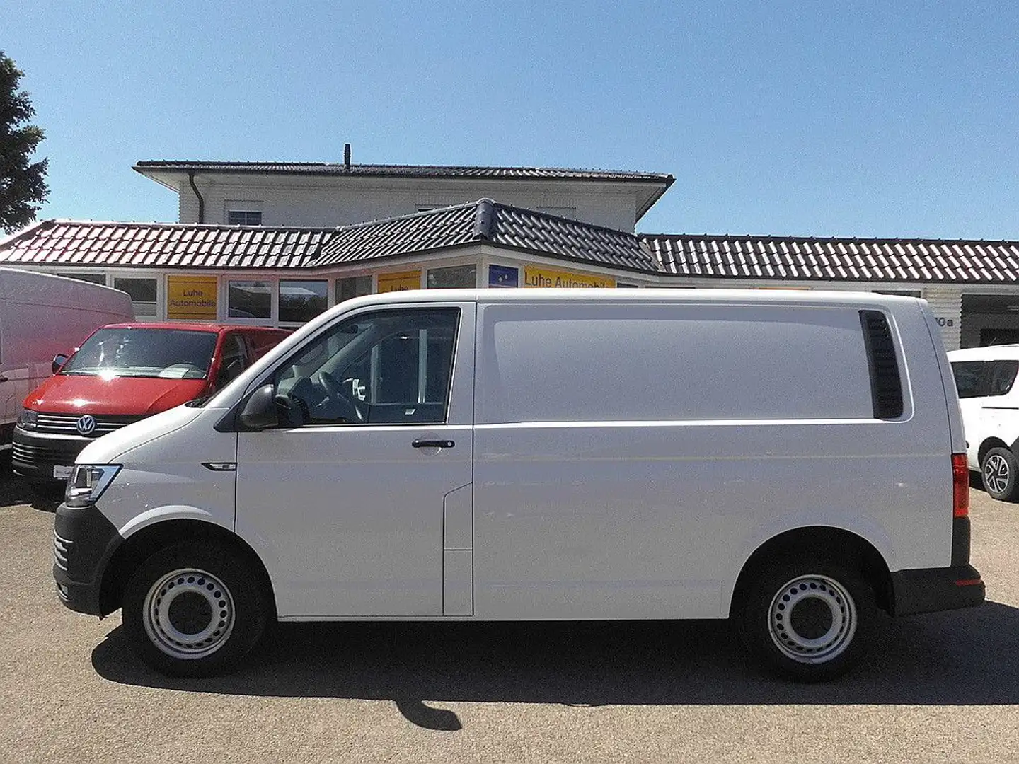 Volkswagen T6 Transporter verglast AHK 1.Hand Orig. 70tkm. Weiß - 2