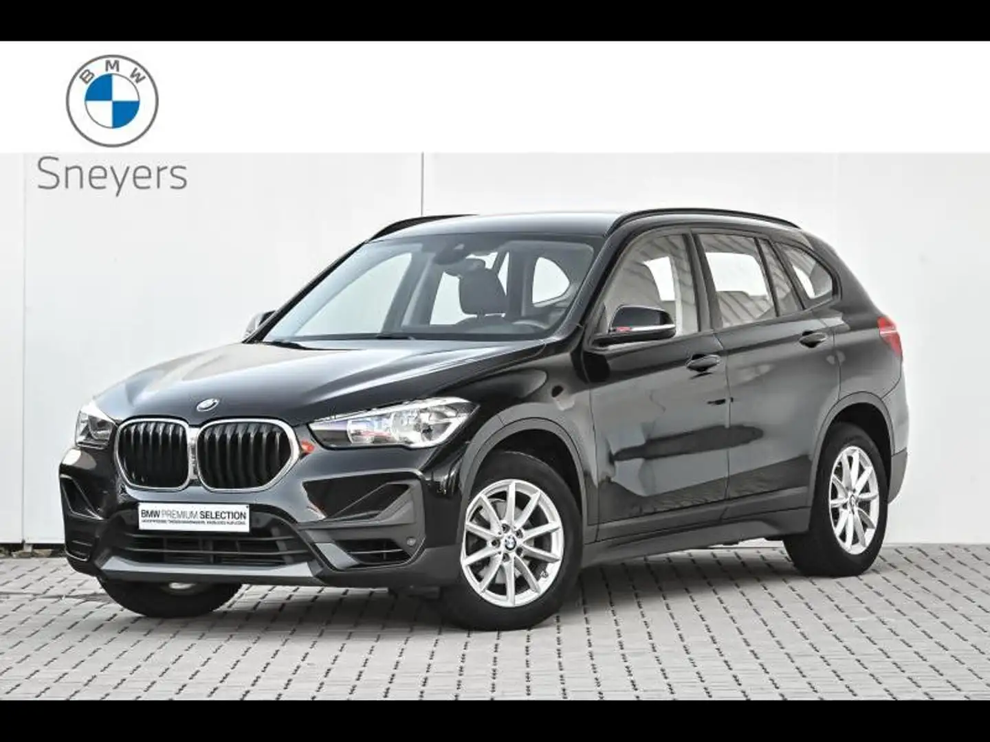 BMW X1 sDrive18i Noir - 1