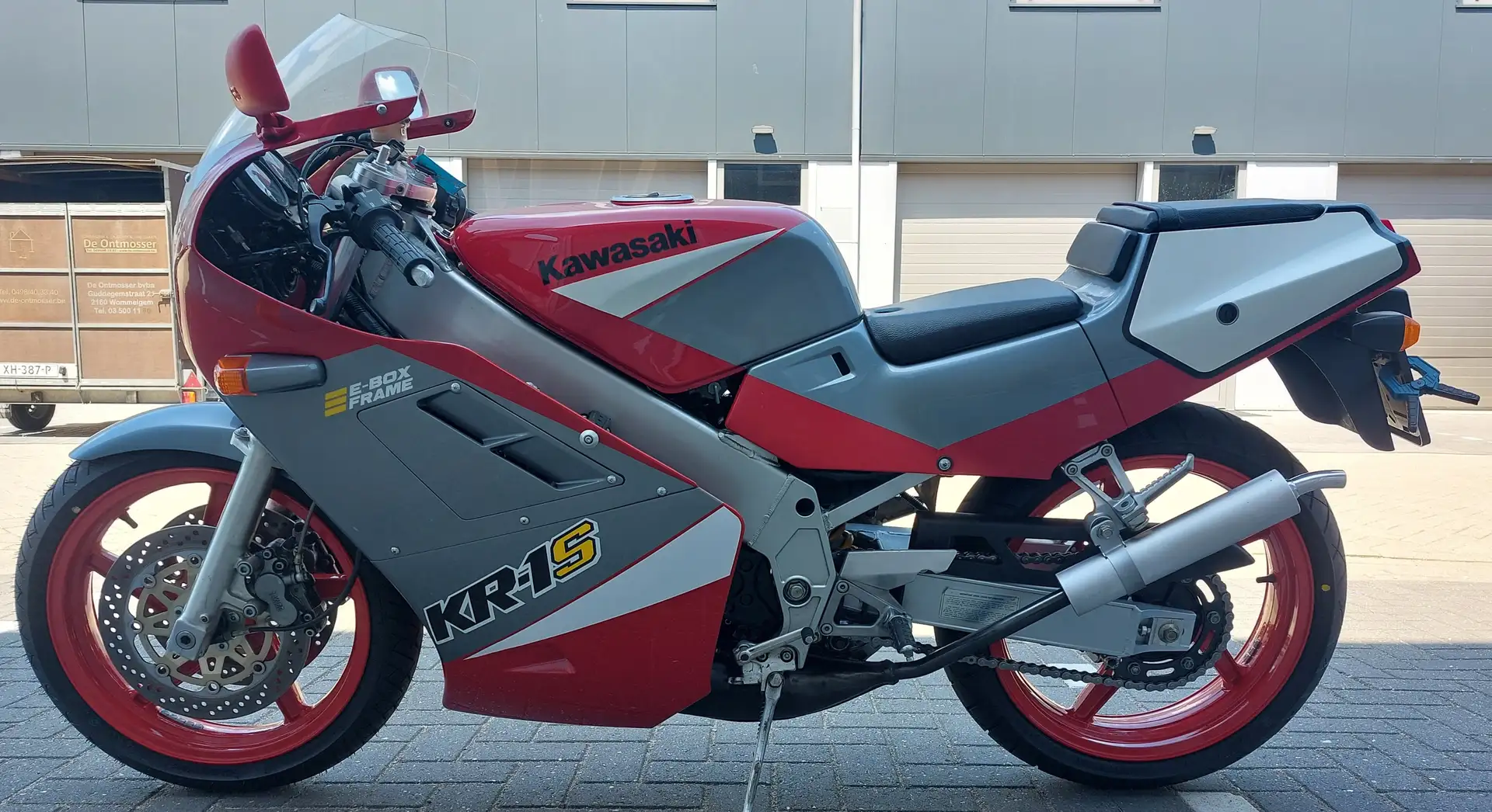 Kawasaki KR-1 KR1S RED GREY Rojo - 2