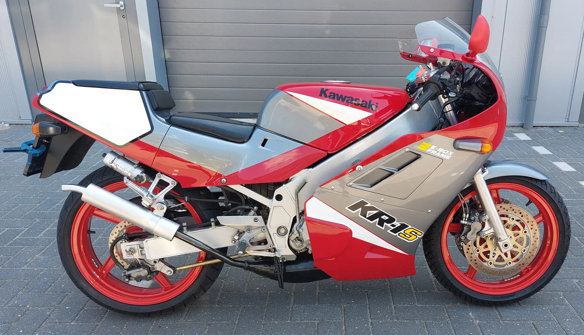 Kawasaki KR-1 KR1S RED GREY Rojo - 1