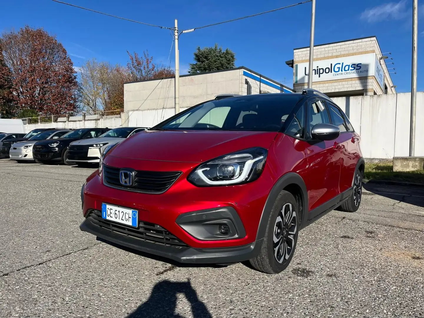 Honda Jazz Jazz 1.5 Hev Crosstar eCVT Bicolor Executive Rood - 1