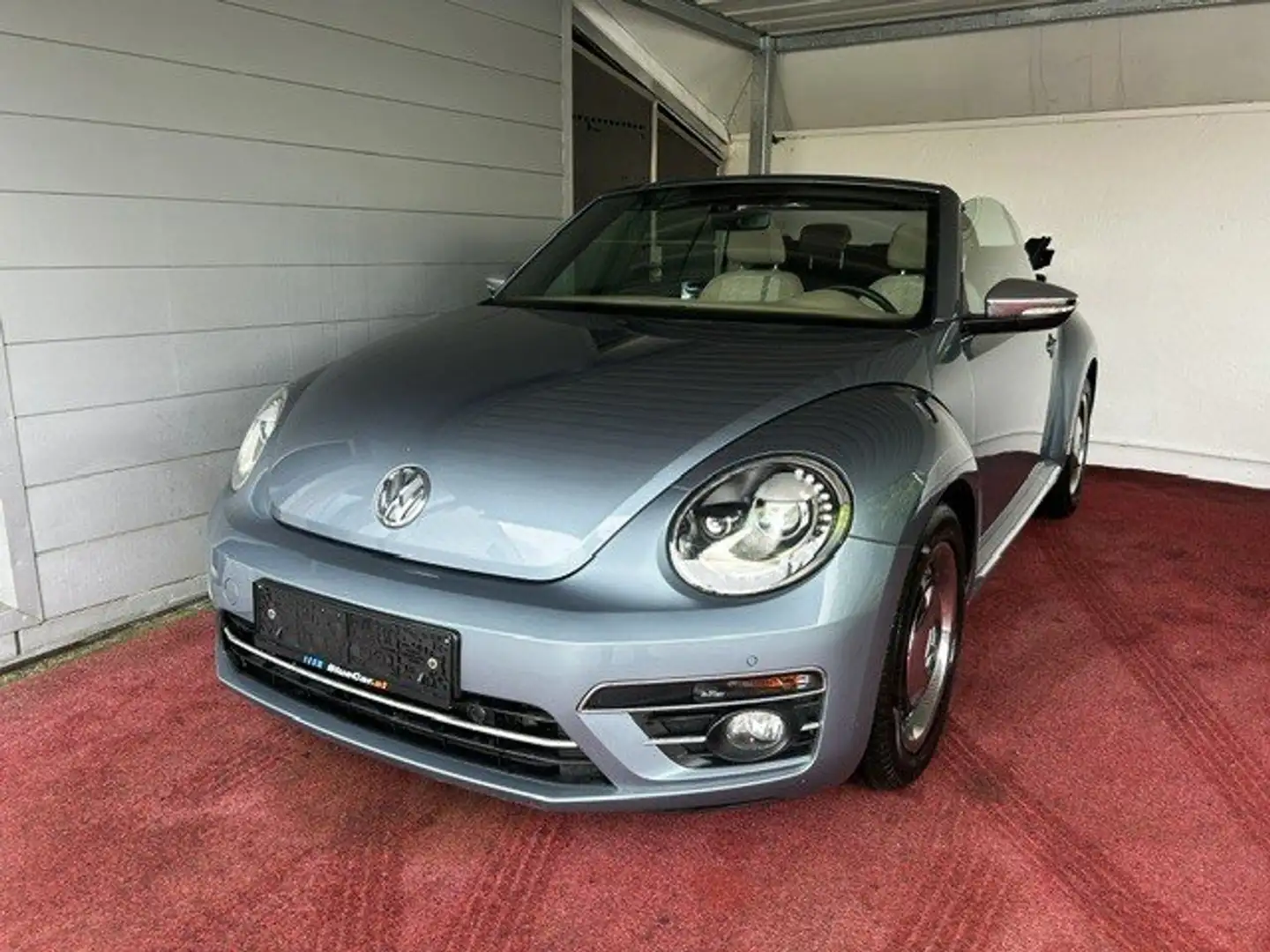 Volkswagen Beetle Cabriolet elektrisch/Bi-Xenon/Sitzheizung/GARANTIE Blau - 1