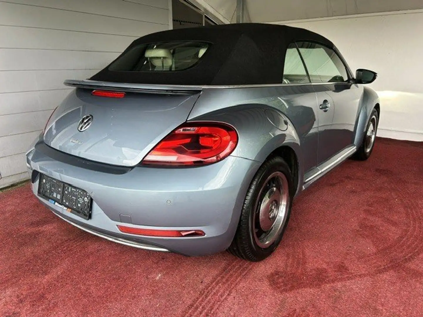Volkswagen Beetle Cabriolet elektrisch/Bi-Xenon/Sitzheizung/GARANTIE Blau - 2