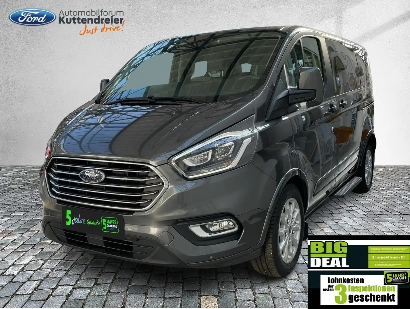 Ford Tourneo Custom Kombi L1 Titanium X Navi Kamera Grau - 1
