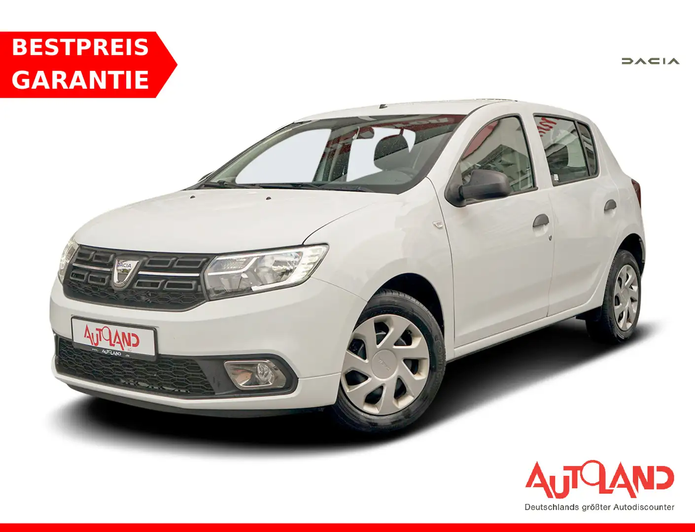 Dacia Sandero II 1.0 Klima USB AUX Freisprechanlage Bianco - 1