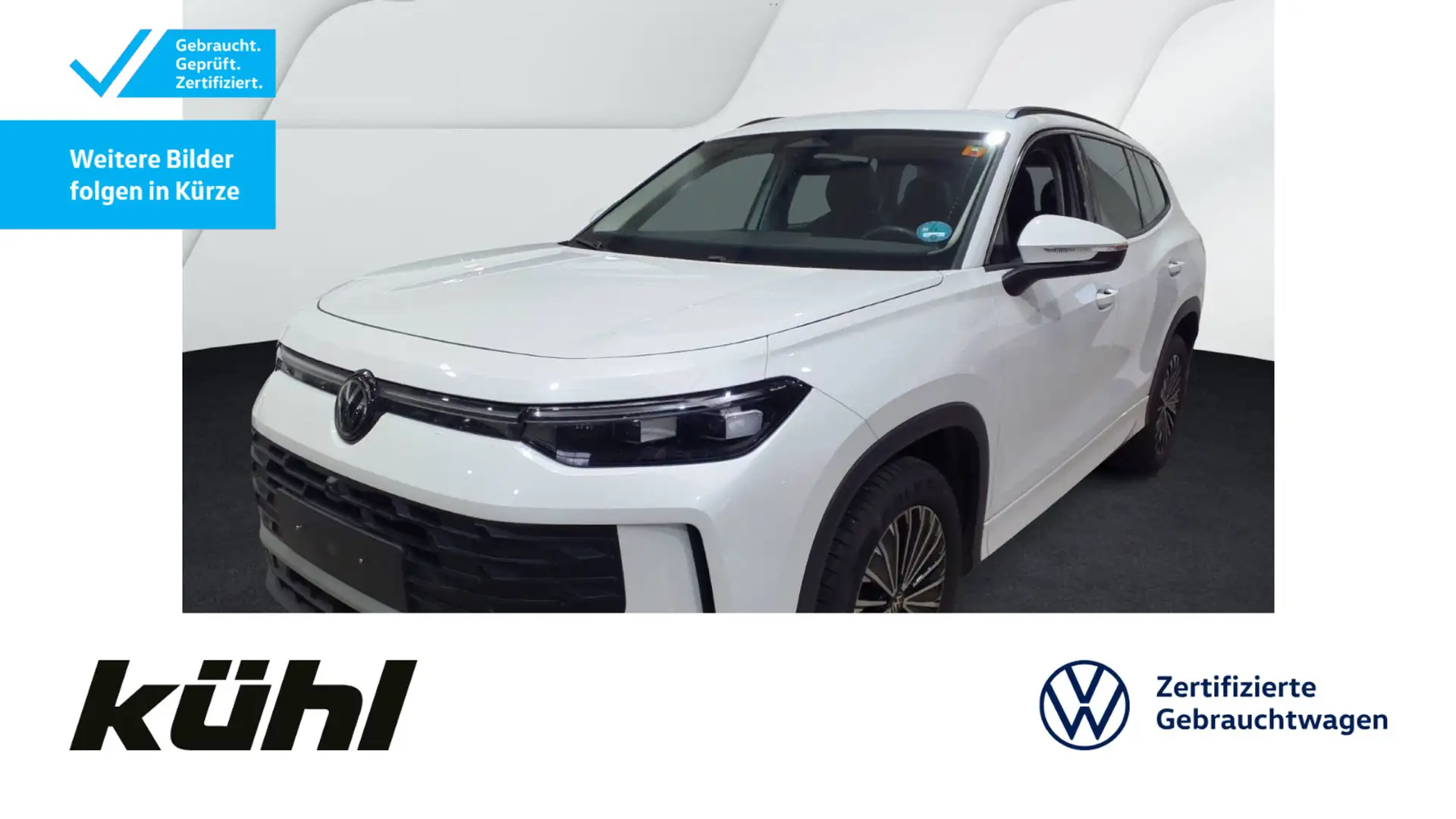 Volkswagen Tayron 2.0 TDI 4M DSG Life IQ.Light/ACC/360°/App Weiß - 1