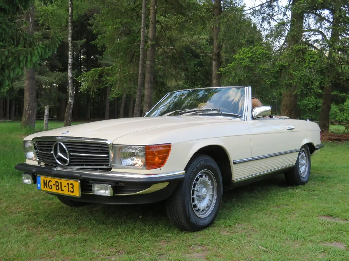 Mercedes-Benz SL 380 SL Blanc - 1