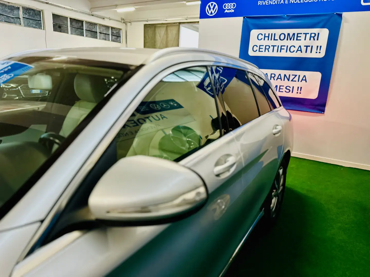 Mercedes-Benz C 220 C SW 220 d (bt) Sport auto Argento - 2