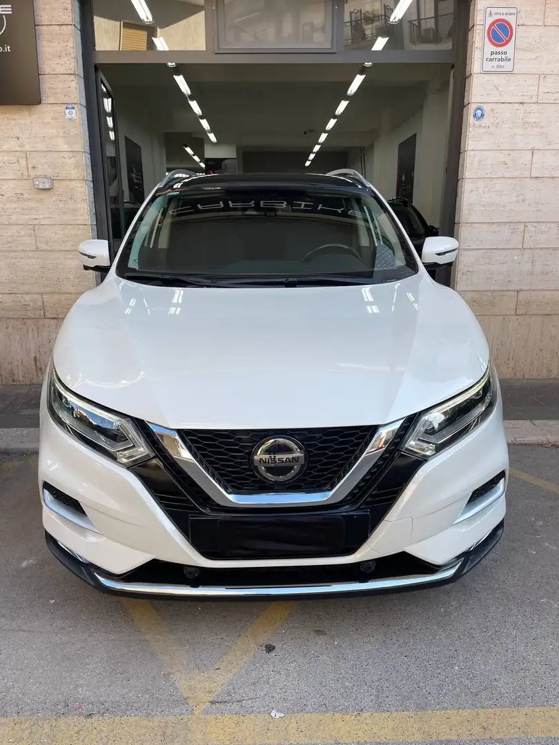 Nissan Qashqai Qashqai 1.5 dci N-Connecta 116cv Blanc - 1