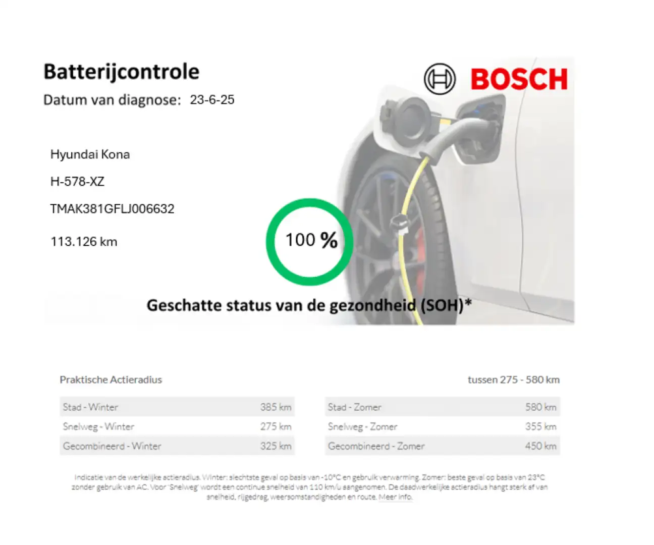 Hyundai KONA Electric Fashion 64 kWh - Carplay, Camera, Stoelve Weiß - 2