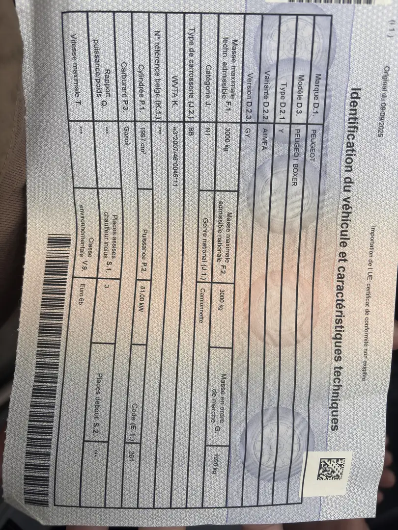 Peugeot Boxer 2.2 HDi L1H1 Standard FAP (EU5) - 2