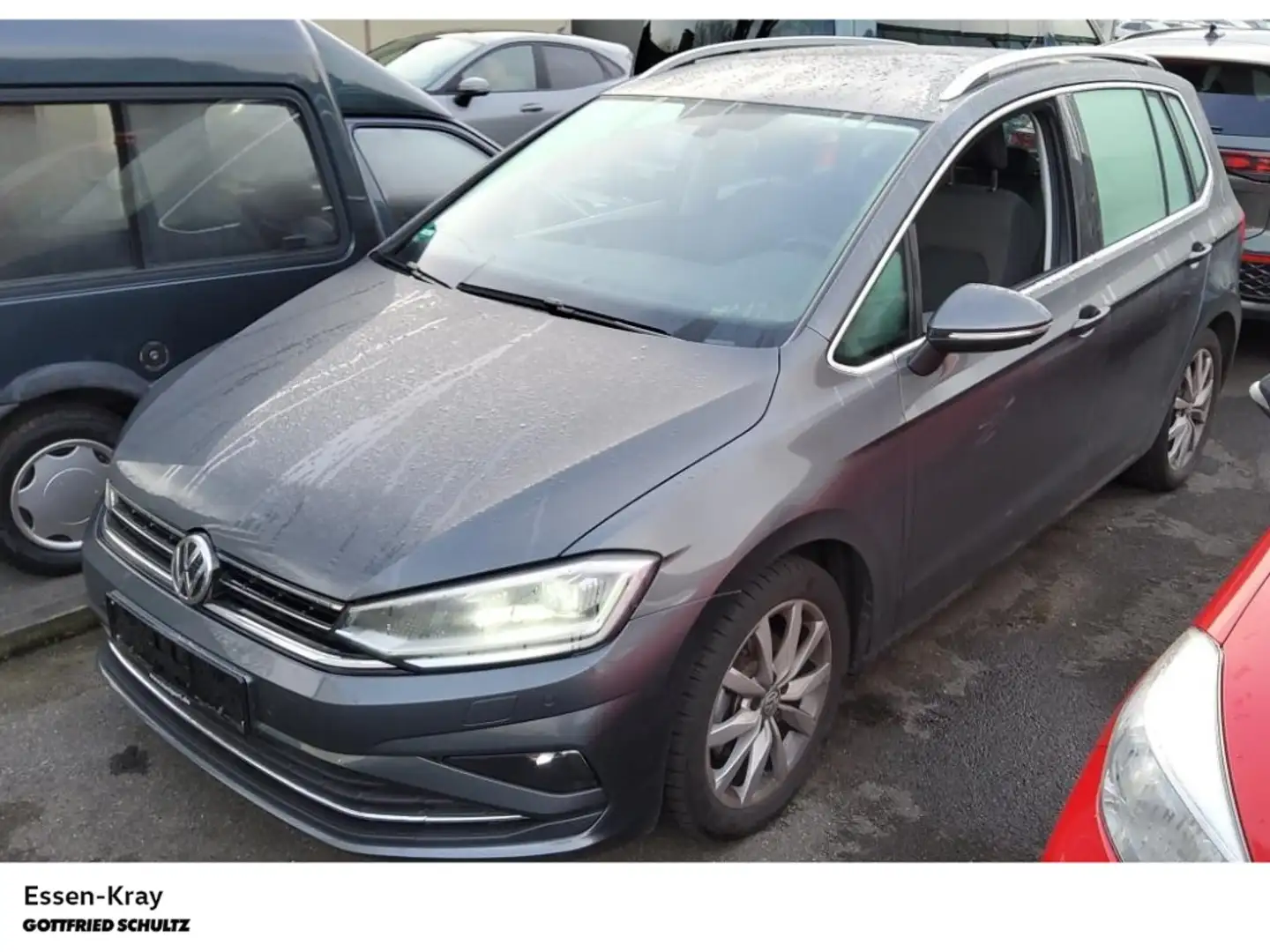 Volkswagen Golf Sportsvan Highline 1.5 TSI AHK LED Grau - 1