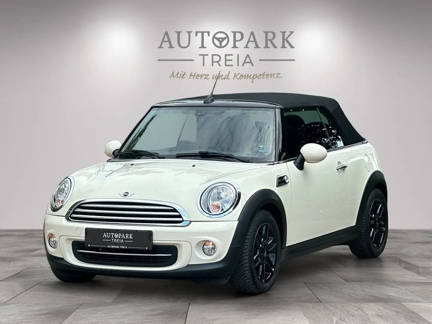 MINI Cooper Cabrio COOPER Cabrio (NAVI-SHZ-KLIMA-TEMPO-TÜV) Blanco - 1