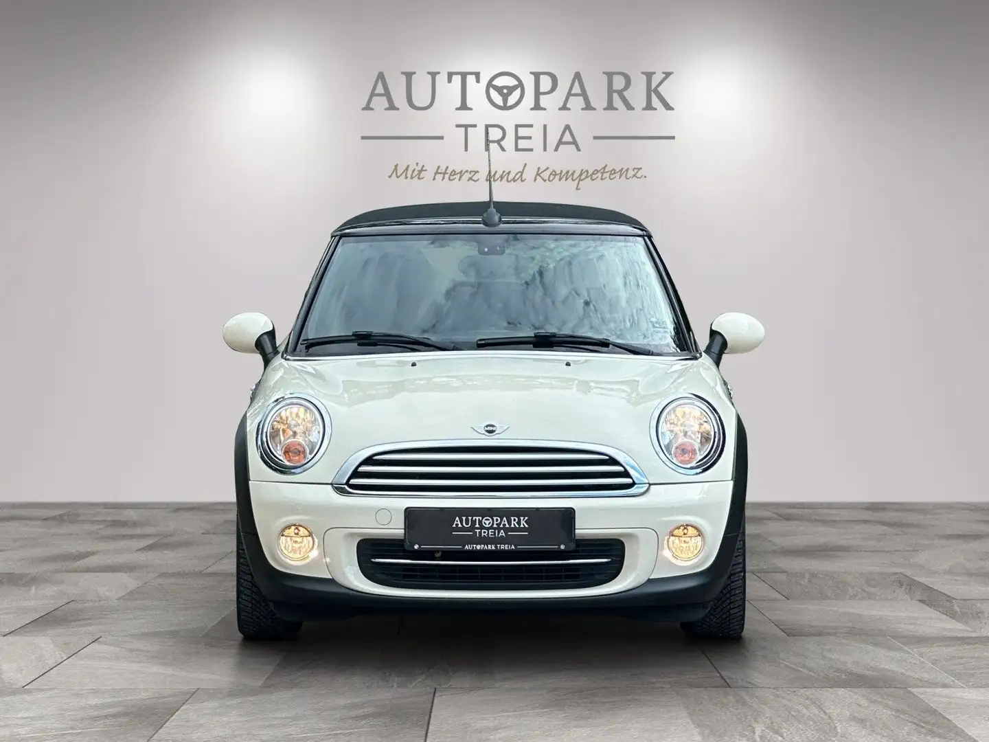 MINI Cooper Cabrio COOPER Cabrio (NAVI-SHZ-KLIMA-TEMPO-TÜV) Blanco - 2