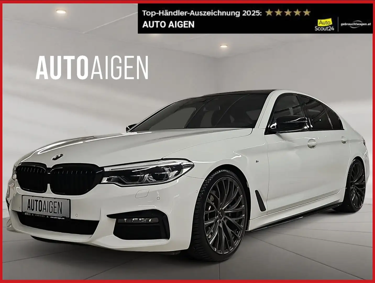 BMW 530 d xDrive * M-PAKET * PANO * STANDHZ * HEADUP * AHK Blanc - 1