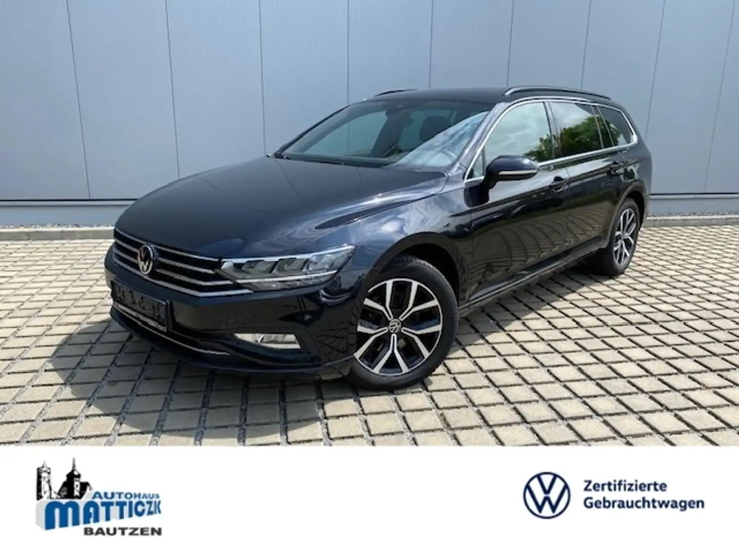 Volkswagen Passat Variant 2.0 TDI Business STAND-HZ/LED/17-ZOLL/NAVI+VZE/BU Noir - 1