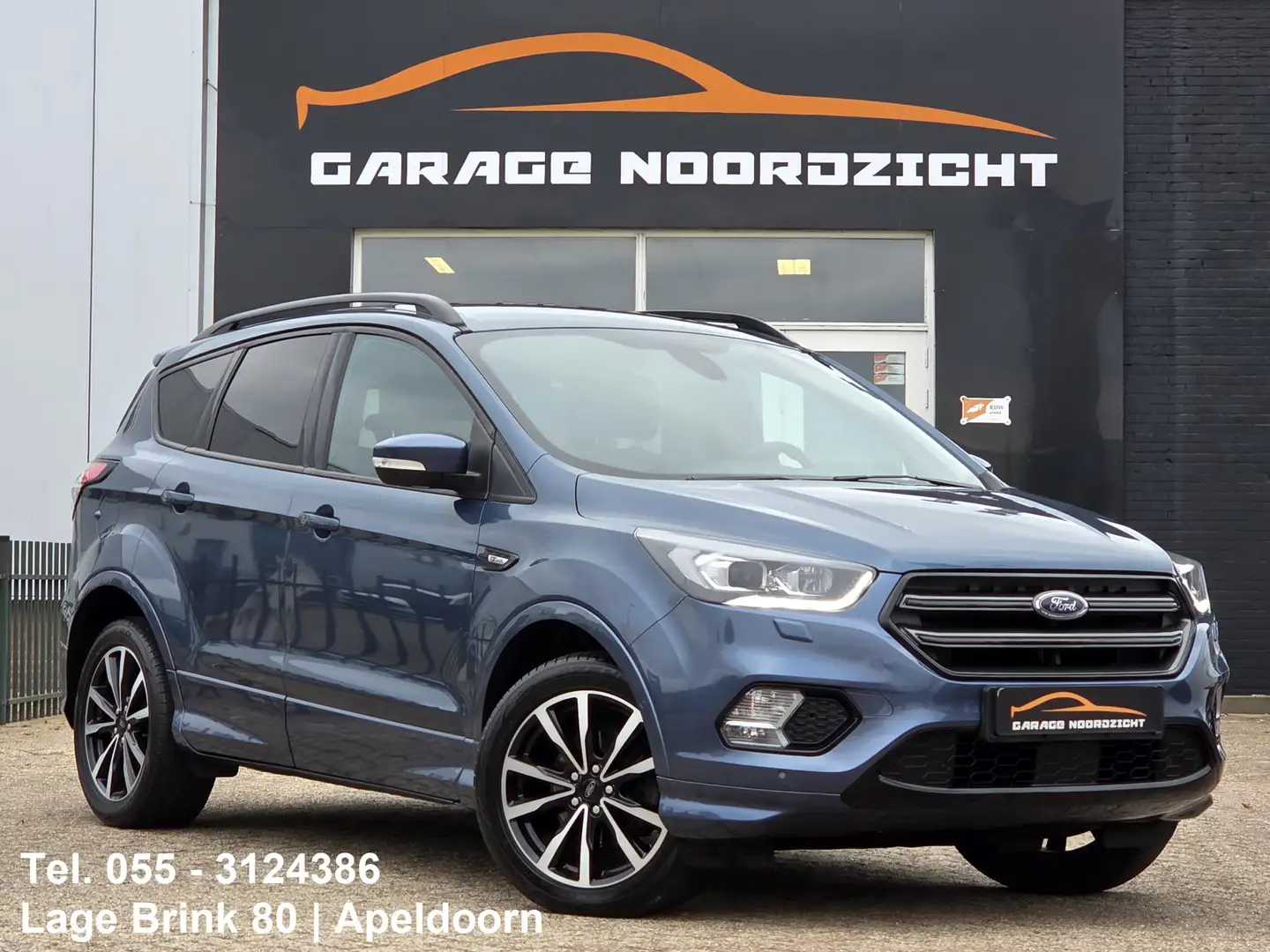 Ford Kuga 1.5 EcoBoost ST Line NAVIGATIE|CRUISE CONTROL|ECC/ Blauw - 1