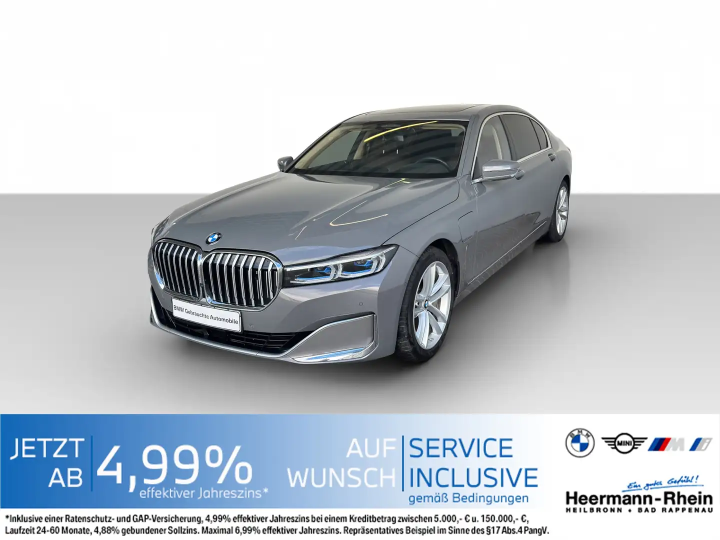 BMW 745 Le xDrive Executive Lounge TOP Ausstattung !! Grau - 2