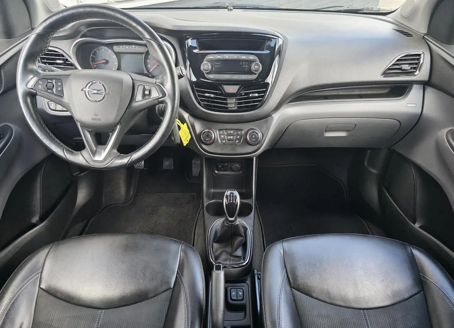 Opel Karl 1.0 ecoFLEX 5 deurs Cosmo VAN 2e EIGENAAR | AIRCO Zwart - 2