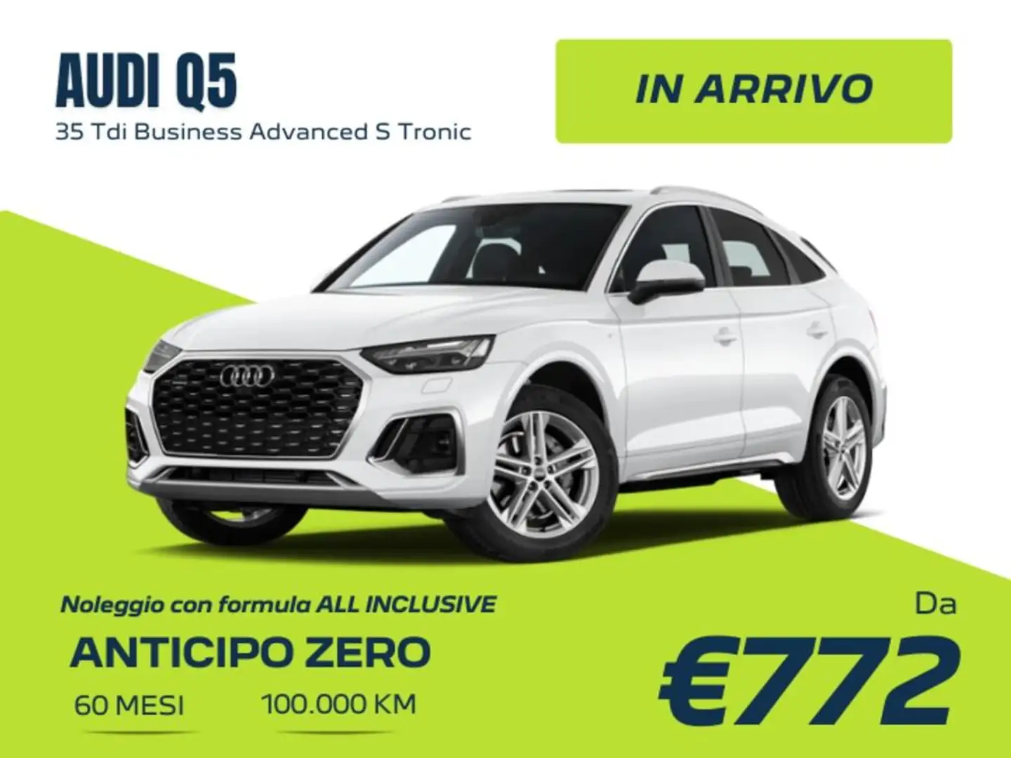 Audi Q5 35 2.0 tdi mhev Business Advanced s tronic - PROMO Bianco - 1