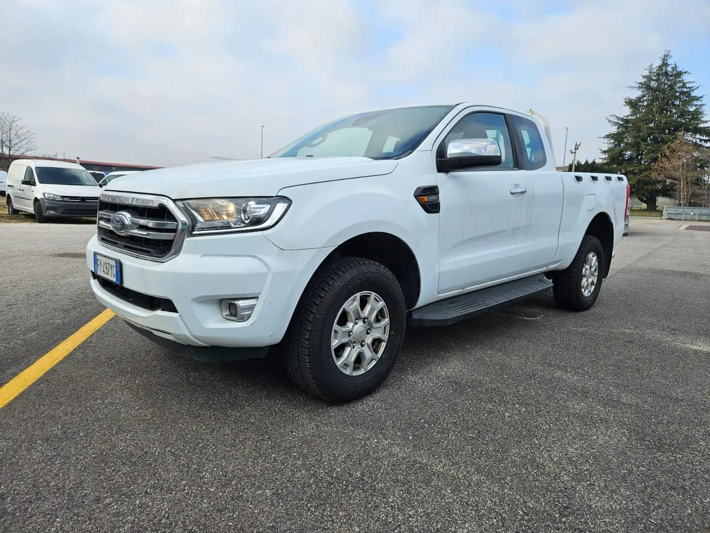 Ford Ranger Ranger 2.0 tdci super cab XLT 170cv -FY497YG Blanc - 2