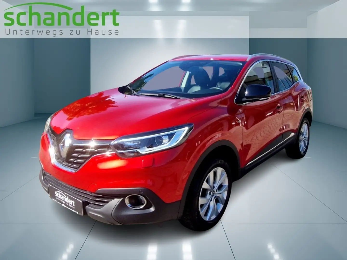 Renault Kadjar 1.3 TCe Limited Navi Klimaautomatik PDC Tempomat Rood - 1