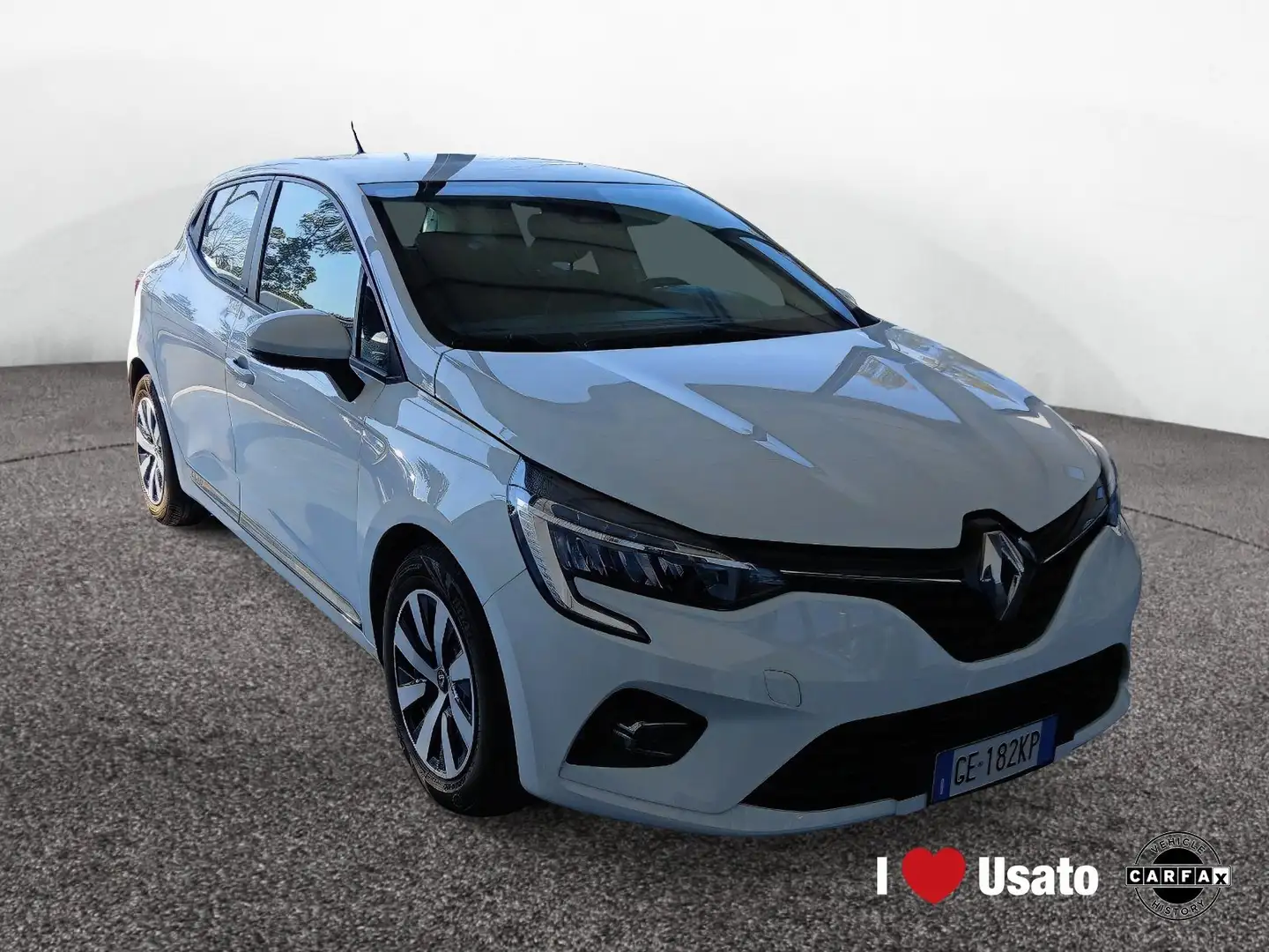 Renault Clio V 2019 1.6 hybrid Zen E-Tech 140cv auto Bianco - 2