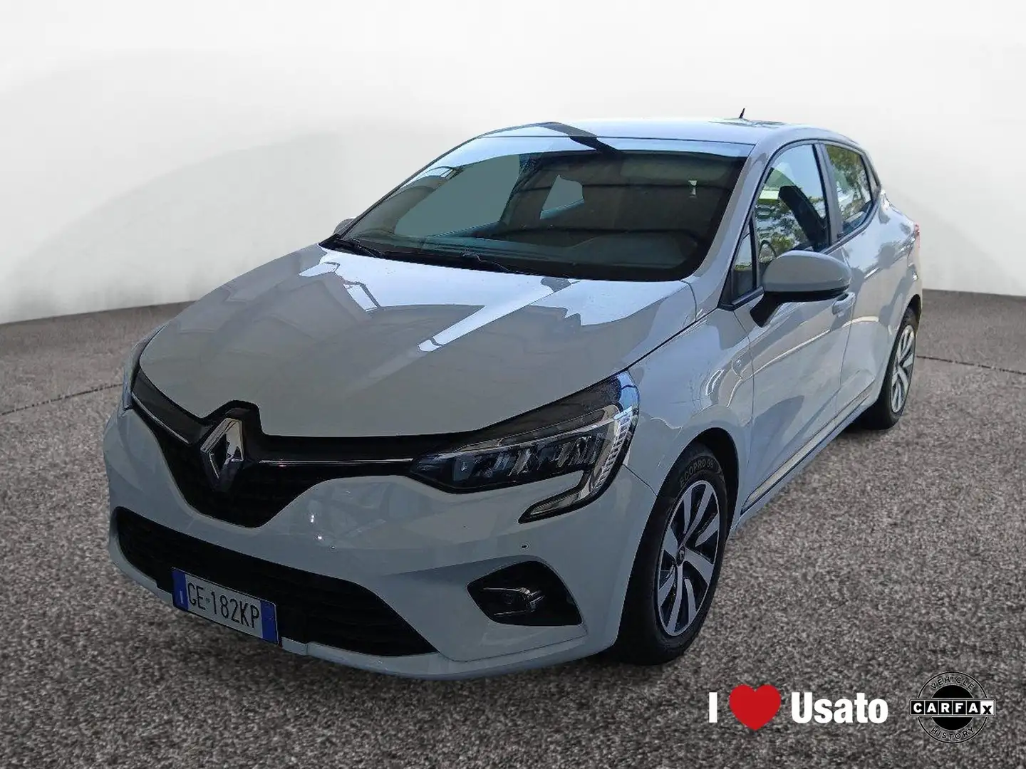 Renault Clio V 2019 1.6 hybrid Zen E-Tech 140cv auto Bianco - 1