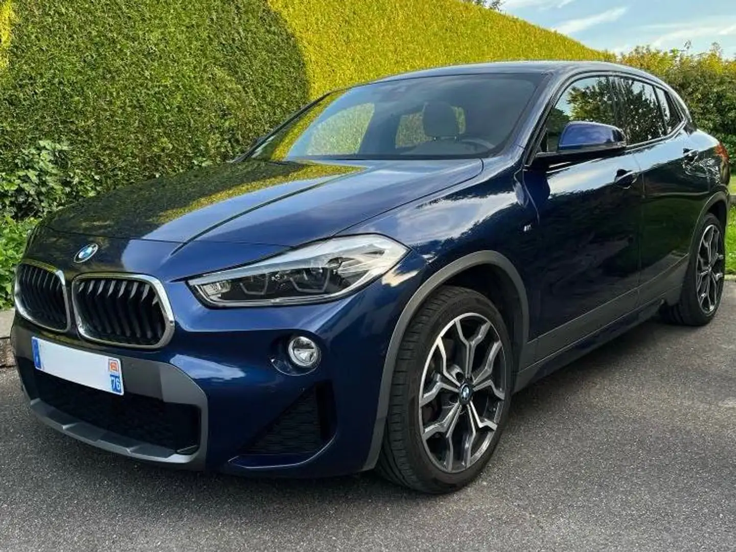 BMW X2 2.0i 192 ch sdrive M sport X Bleu - 1