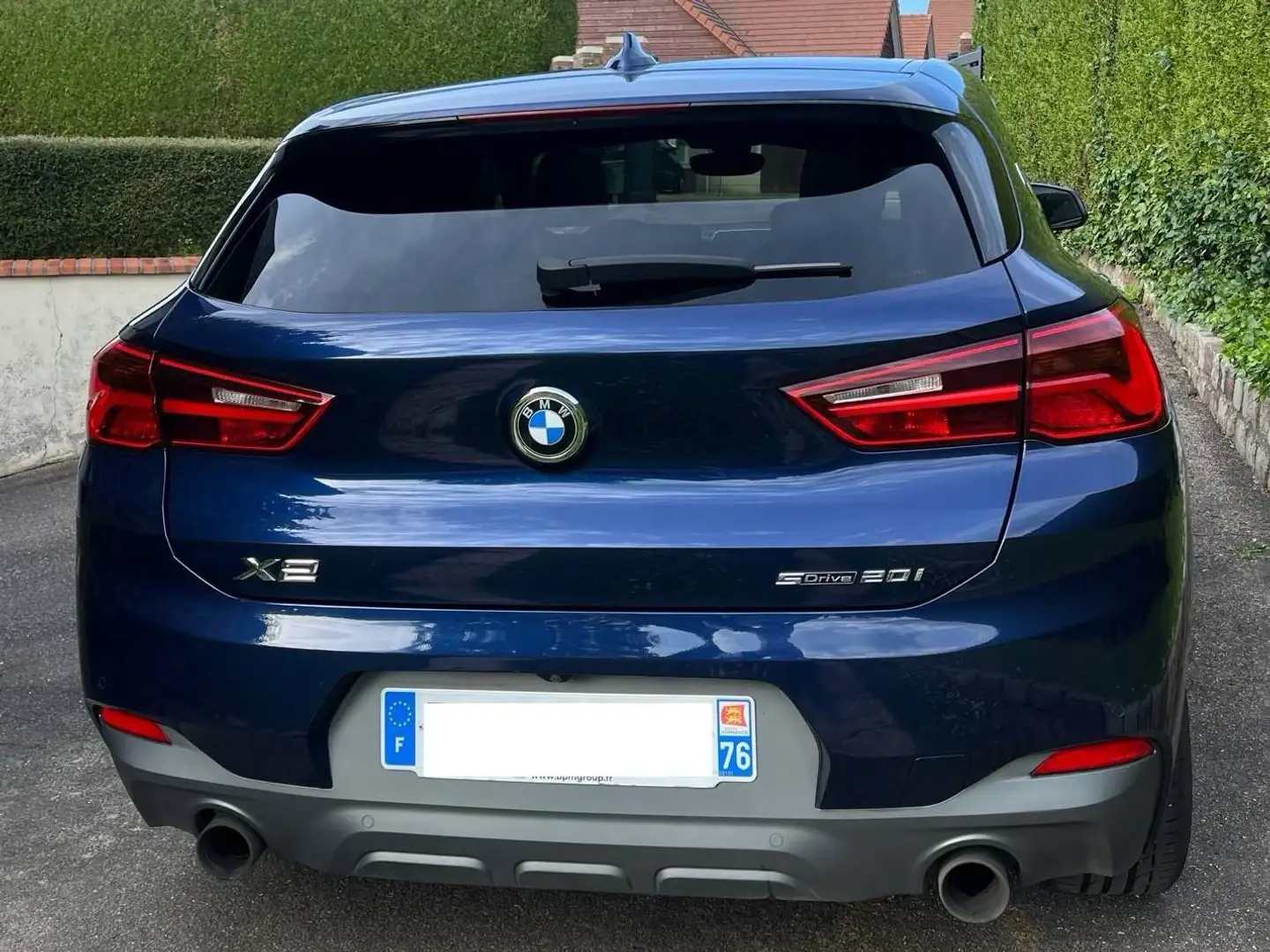 BMW X2 2.0i 192 ch sdrive M sport X Bleu - 2