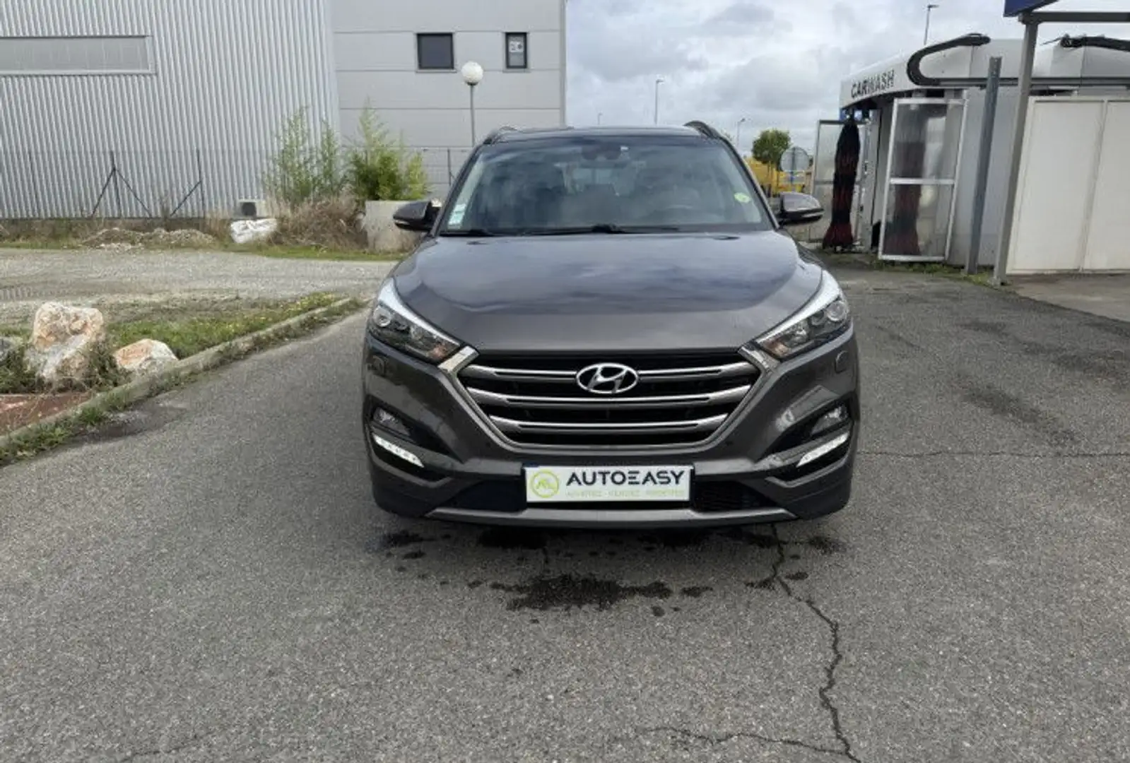 Hyundai TUCSON 1.7 CRDI 141ch Executive 2WD DCT-7 Gris - 2