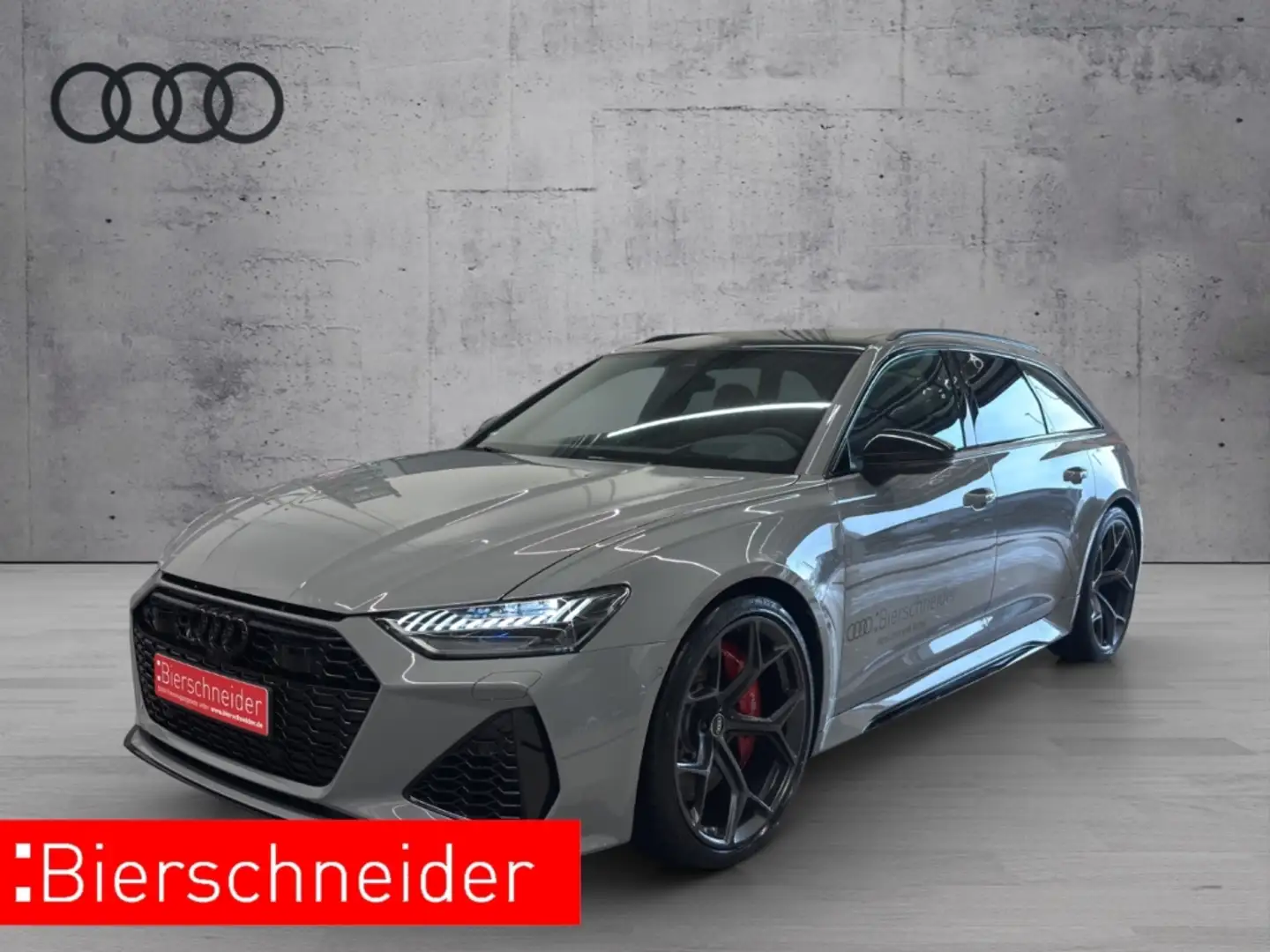 Audi RS6 Avant performance 280KM H LASER 22 B&O PANO AHK UM Grau - 1