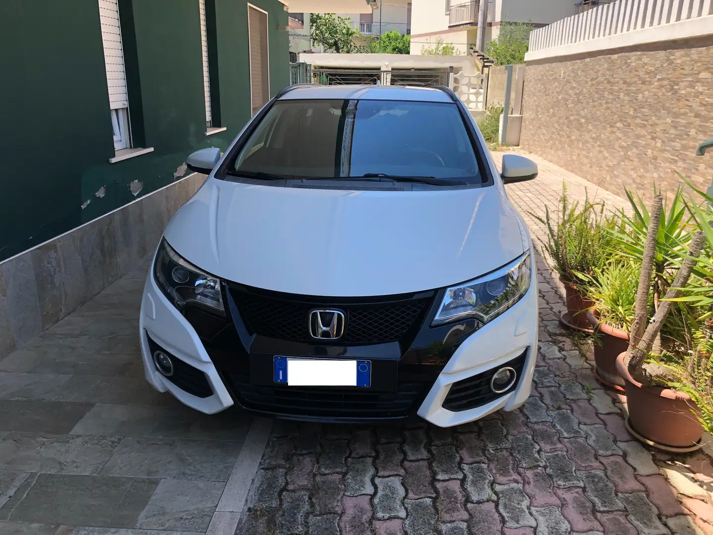 Honda Civic Civic IX 2015 Tourer 1.6 Euro 6 Bianco - 2