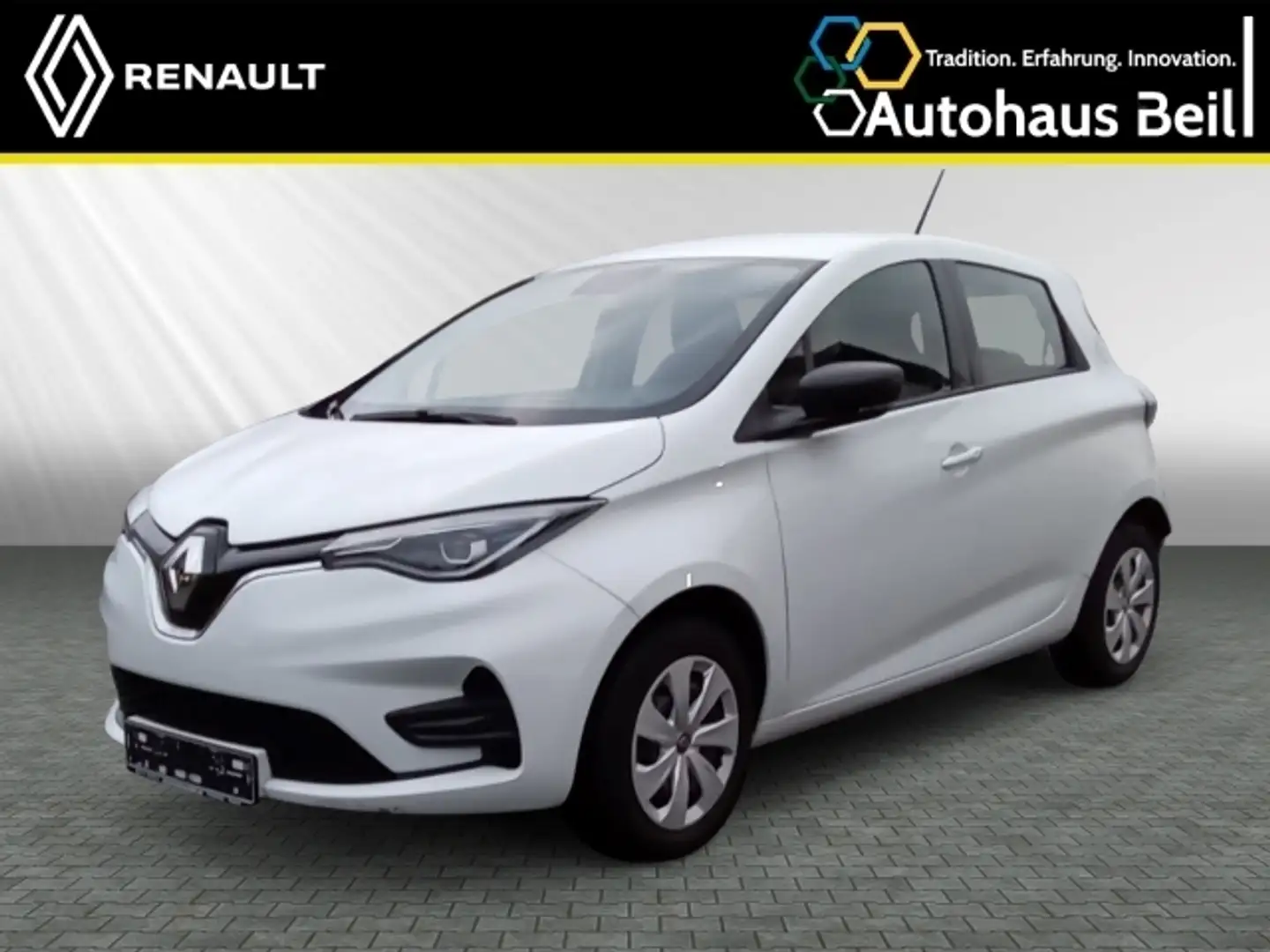 Renault ZOE LIFE Batteriekauf R110 Z Weiß - 1