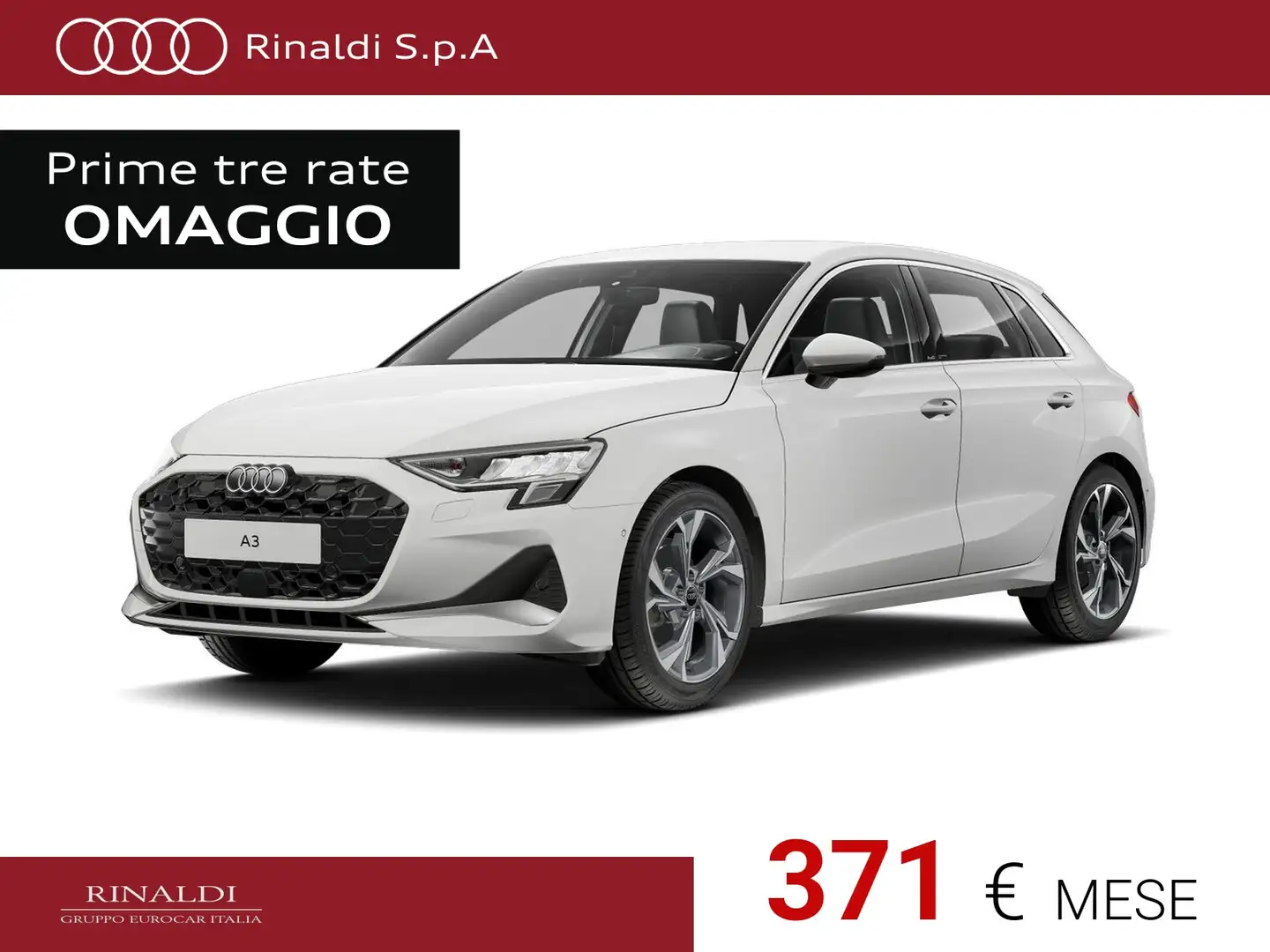 Audi A3 sportback 35 1.5 tfsi mhev business advanced s-tro Bianco - 1