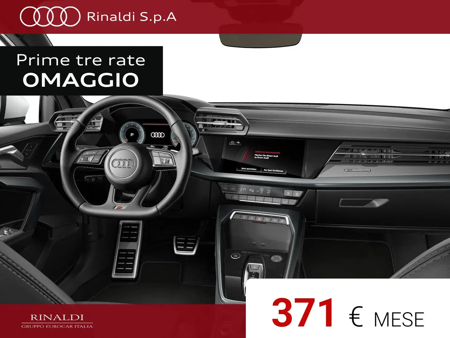 Audi A3 sportback 35 1.5 tfsi mhev business advanced s-tro Bianco - 2