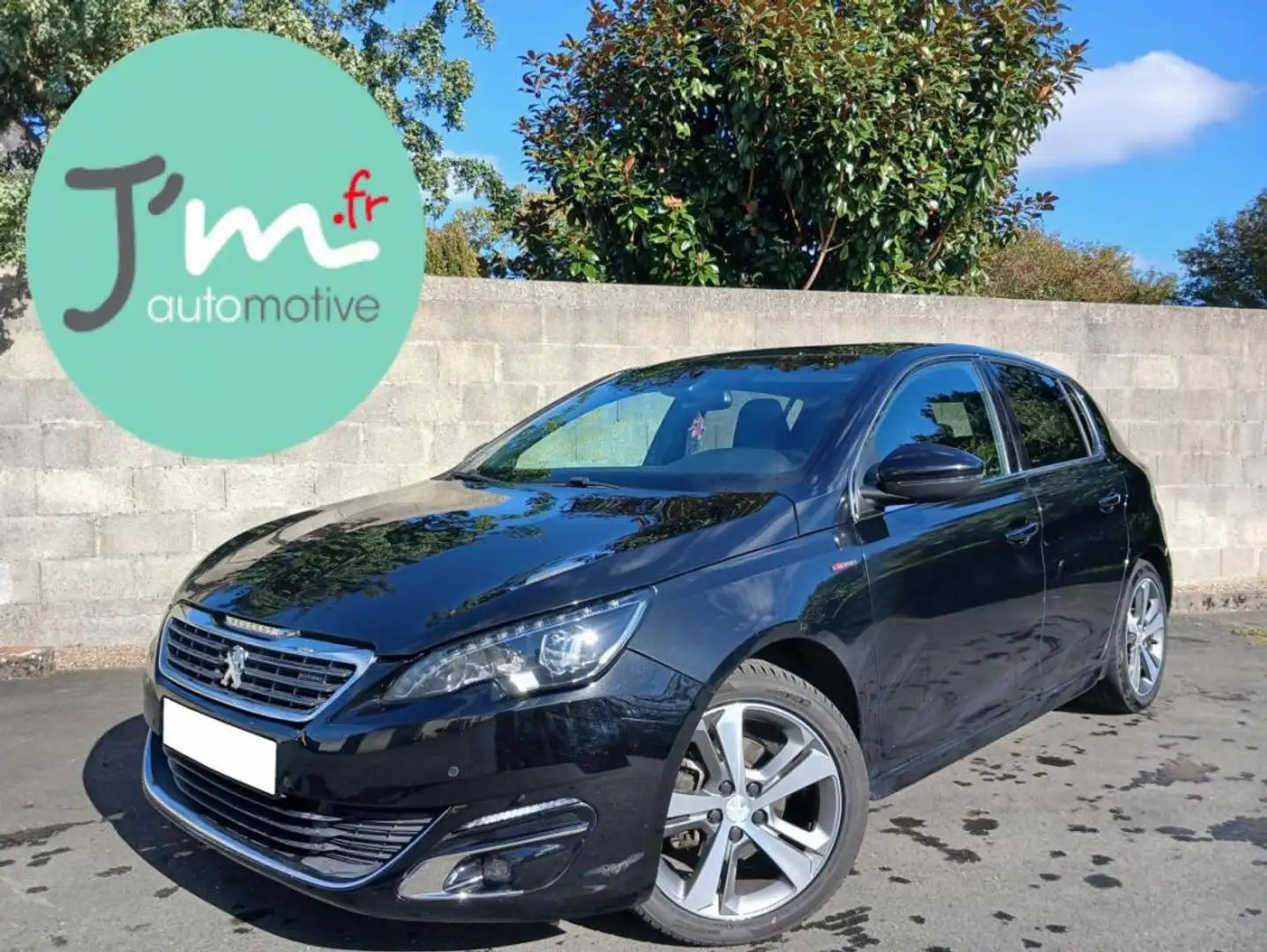 Peugeot 308 II 1.2 PureTech 130 S&amp;S EAT6 GT Line Noir - 1