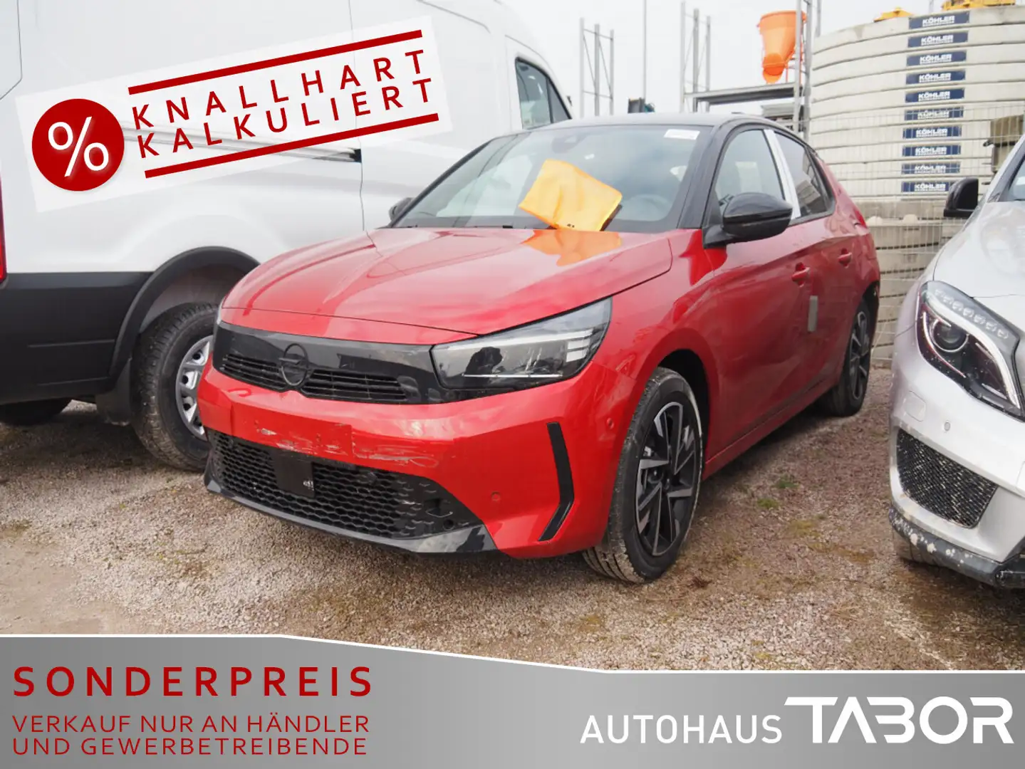 Opel Corsa 1.2 Turbo 100 Aut8 GS Info.P KomfortP 16Z Rot - 1