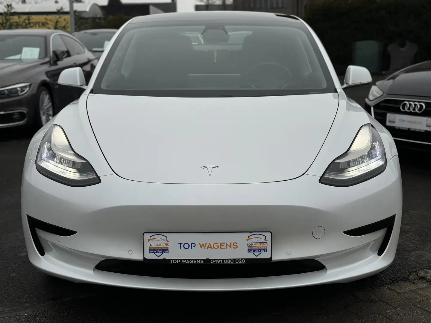 Tesla Model 3 85.000KM! / EERSTE EIGENAAR! / GEKEURD VVK! Wit - 2