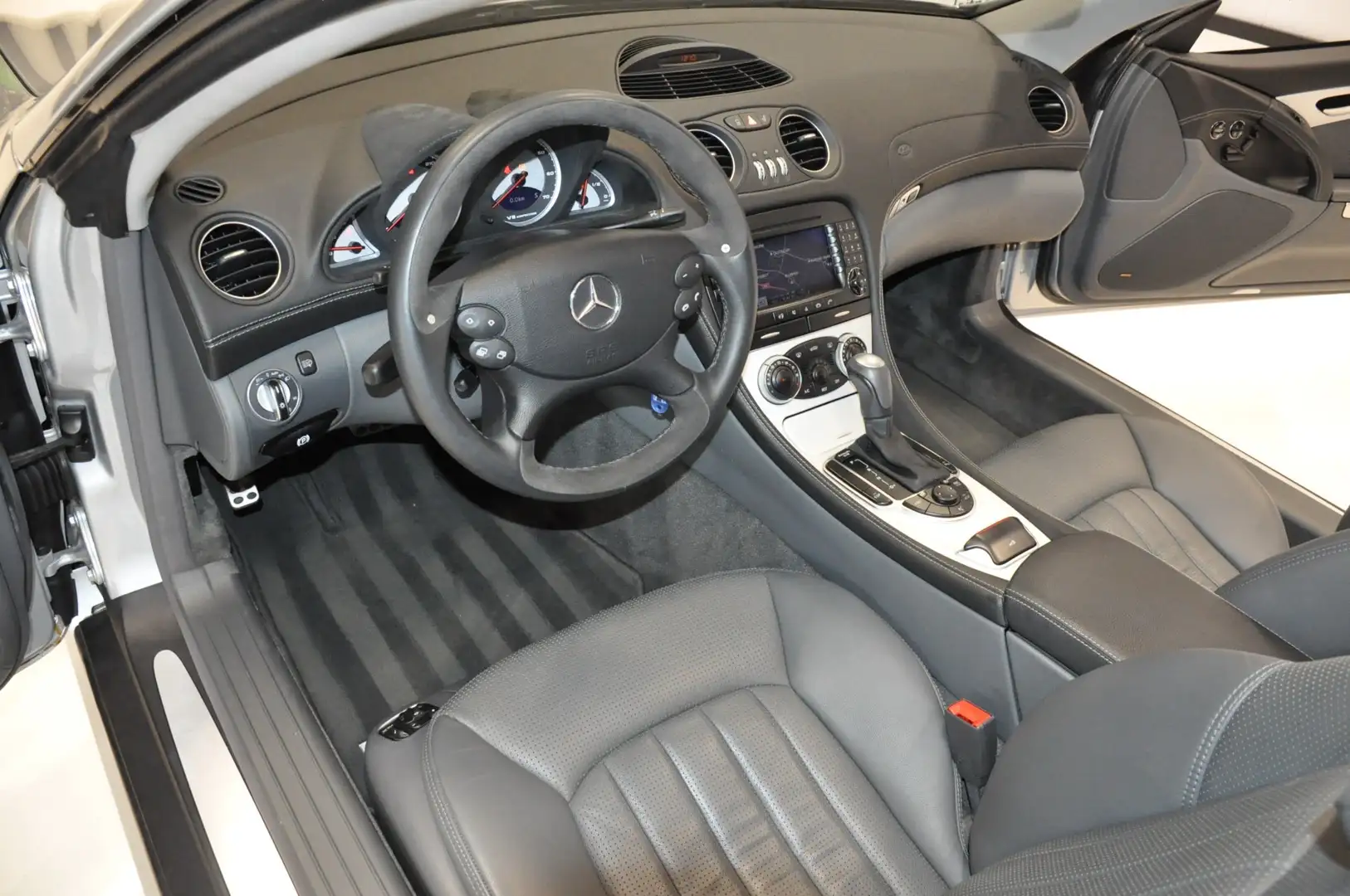 Mercedes-Benz SL 55 AMG SL55 AMG Roadster R230 origineel 42.529 km Silber - 2